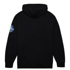 Apparel Mitchell & Ness Hoodies & Sweatshirts-Game Time Fleece Hoodie Vintage Logo Charlotte Hornets