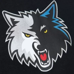 Apparel Mitchell & Ness Hoodies & Sweatshirts-Game Time Fleece Hoodie Vintage Logo Minnesota Timberwolves