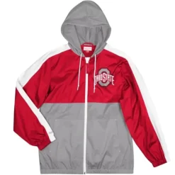 Apparel Mitchell & Ness Jackets & Outerwear-Gameday Lightweight Windbreaker Ohio State