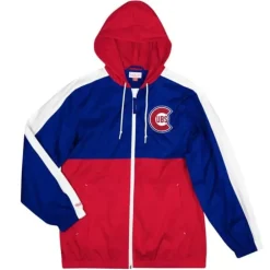 Apparel Mitchell & Ness Jackets & Outerwear-Gameday Lightweight Windbreaker Chicago Cubs