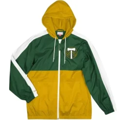 Apparel Mitchell & Ness Jackets & Outerwear-Gameday Lightweight Windbreaker Portland Timbers