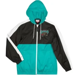 Apparel Mitchell & Ness Jackets & Outerwear-Gameday Lightweight Windbreaker Vancouver Grizzlies