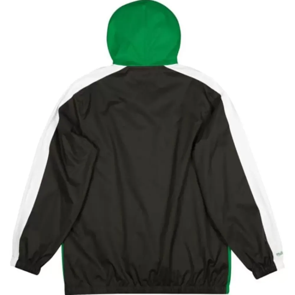 Apparel Mitchell & Ness Jackets & Outerwear-Gameday Lightweight Windbreaker Boston Celtics