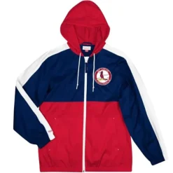 Apparel Mitchell & Ness Jackets & Outerwear-Gameday Lightweight Windbreaker St. Louis Cardinals