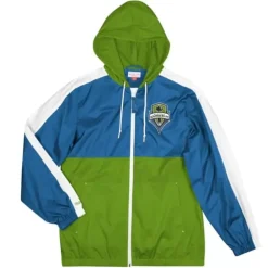 Apparel Mitchell & Ness Jackets & Outerwear-Gameday Lightweight Windbreaker Seattle Sounders Fc