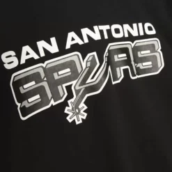 Apparel Mitchell & Ness T-Shirts & Tops-Gameday Ss Ft Hoodie San Antonio Spurs