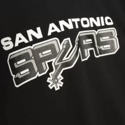 Apparel Mitchell & Ness T-Shirts & Tops-Gameday Ss Ft Hoodie San Antonio Spurs