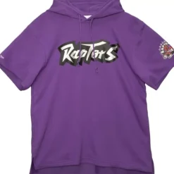 Apparel Mitchell & Ness T-Shirts & Tops-Gameday Ss Ft Hoodie Toronto Raptors