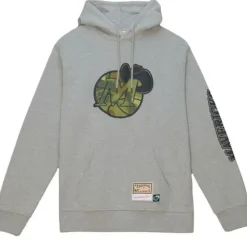 Apparel Mitchell & Ness Hoodies & Sweatshirts-Ghost Green Camo Hoody Dallas Mavericks