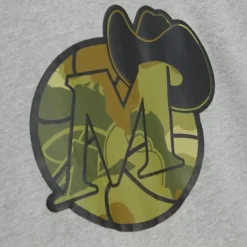 Apparel Mitchell & Ness Hoodies & Sweatshirts-Ghost Green Camo Hoody Dallas Mavericks