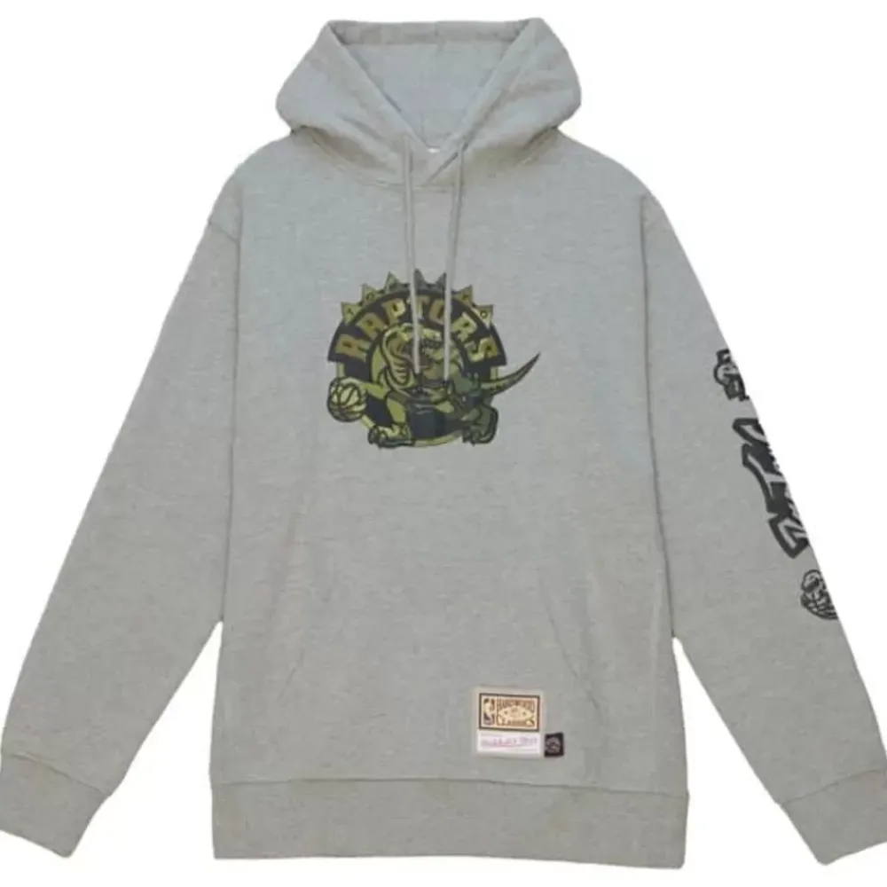Apparel Mitchell & Ness Hoodies & Sweatshirts-Ghost Green Camo Hoody Toronto Raptors