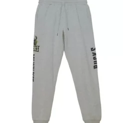 Apparel Mitchell & Ness Pants-Ghost Green Camo Sweatpants Milwaukee Bucks