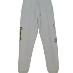Apparel Mitchell & Ness Pants-Ghost Green Camo Sweatpants Los Angeles Lakers