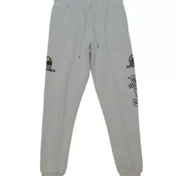 Apparel Mitchell & Ness Pants-Ghost Green Camo Sweatpants Seattle Supersonics