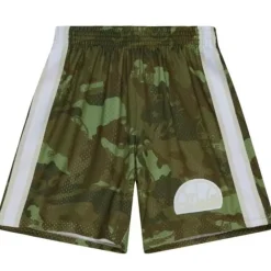 Apparel Mitchell & Ness Shorts-Ghost Green Camo Swingman Seattle Supersonics 1984-85 Shorts