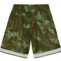Apparel Mitchell & Ness Shorts-Ghost Green Camo Swingman Boston Celtics 1985-86 Shorts