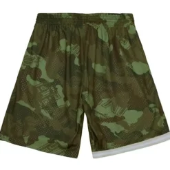 Apparel Mitchell & Ness Shorts-Ghost Green Camo Swingman Miami Heat 1996-97 Shorts