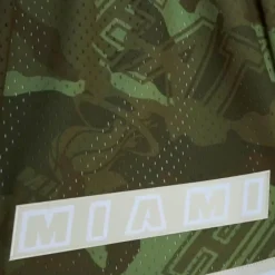 Apparel Mitchell & Ness Shorts-Ghost Green Camo Swingman Miami Heat 1996-97 Shorts