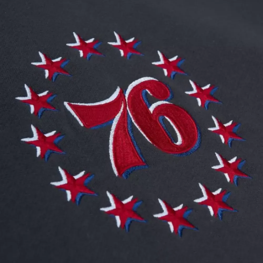 Apparel Mitchell & Ness Hoodies & Sweatshirts-Golden Hour Glaze Hoodie Philadelphia 76Ers