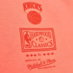 Apparel Mitchell & Ness T-Shirts & Tops-Golden Hour Glaze Ss Tee New York Knicks
