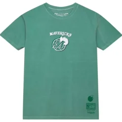 Apparel Mitchell & Ness T-Shirts & Tops-Golden Hour Glaze Ss Tee Dallas Mavericks