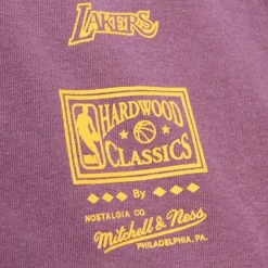 Apparel Mitchell & Ness T-Shirts & Tops-Golden Hour Glaze Ss Tee Los Angeles Lakers