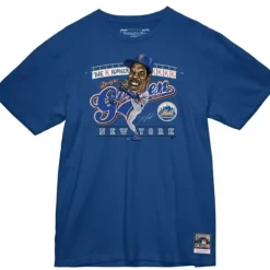 Apparel Mitchell & Ness T-Shirts & Tops-Gooden Caricature Tee New York Mets Dwight Gooden