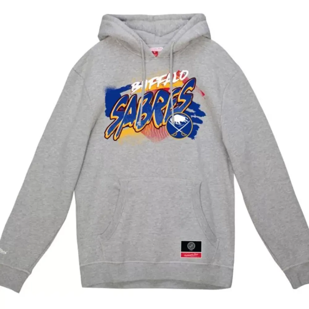 Apparel Mitchell & Ness Hoodies & Sweatshirts-Graff Hoodie Buffalo Sabres