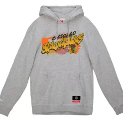 Apparel Mitchell & Ness Hoodies & Sweatshirts-Graff Hoodie Chicago Blackhawks