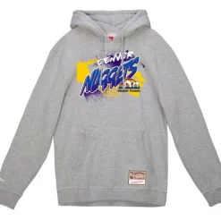 Apparel Mitchell & Ness Hoodies & Sweatshirts-Graff Hoodie Denver Nuggets