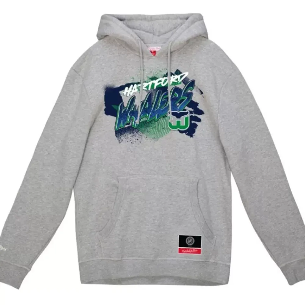 Apparel Mitchell & Ness Hoodies & Sweatshirts-Graff Hoodie Hartford Whalers