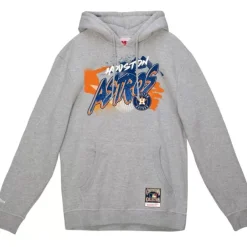 Apparel Mitchell & Ness Hoodies & Sweatshirts-Graff Hoodie Houston Astros