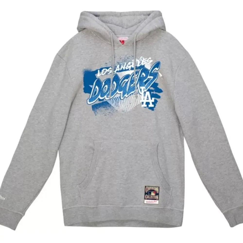 Apparel Mitchell & Ness Hoodies & Sweatshirts-Graff Hoodie Los Angeles Dodgers