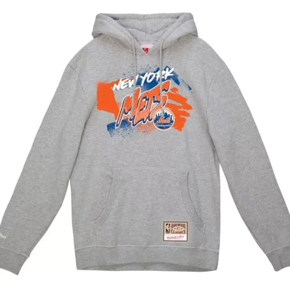 Apparel Mitchell & Ness Hoodies & Sweatshirts-Graff Hoodie New York Mets