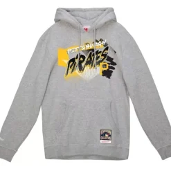 Apparel Mitchell & Ness Hoodies & Sweatshirts-Graff Hoodie Pittsburgh Pirates