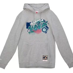 Apparel Mitchell & Ness Hoodies & Sweatshirts-Graff Hoodie Seattle Mariners