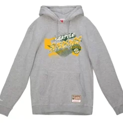 Apparel Mitchell & Ness Hoodies & Sweatshirts-Graff Hoodie Seattle Supersonics