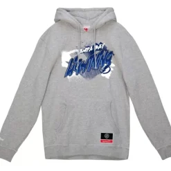 Apparel Mitchell & Ness Hoodies & Sweatshirts-Graff Hoodie Tampa Bay Lightning