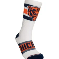 Apparel Mitchell & Ness Accessories-Hail Mary Crew Socks Chicago Bears