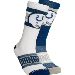 Apparel Mitchell & Ness Accessories-Hail Mary Crew Socks Indianapolis Colts
