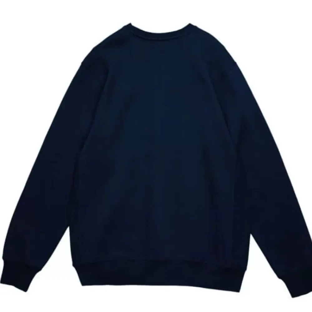 Apparel Mitchell & Ness Hoodies & Sweatshirts-Halftime Script Crew University Of Michigan