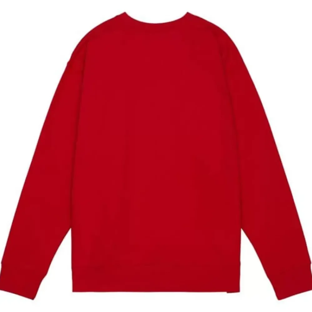 Apparel Mitchell & Ness Hoodies & Sweatshirts-Halftime Script Crew University Of Maryland