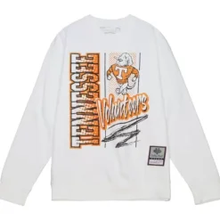 Apparel Mitchell & Ness Hoodies & Sweatshirts-Halftime Script Crew University Of Tennessee
