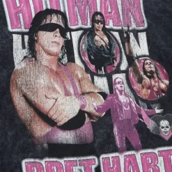 Apparel Mitchell & Ness T-Shirts & Tops-Hart Forever Tee Bret Hitman Hart