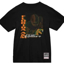 Apparel Mitchell & Ness T-Shirts & Tops-Hbcu Blitzed Tee Florida A&M University