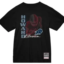 Apparel Mitchell & Ness T-Shirts & Tops-Hbcu Blitzed Tee Howard University
