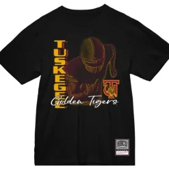 Apparel Mitchell & Ness T-Shirts & Tops-Hbcu Blitzed Tee Tuskegee University
