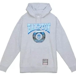 Apparel Mitchell & Ness Hoodies & Sweatshirts-Hbcu Pattern Hoody Hampton University