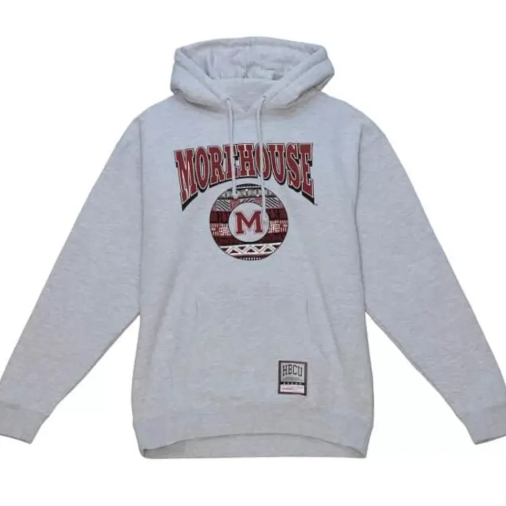 Apparel Mitchell & Ness Hoodies & Sweatshirts-Hbcu Pattern Hoody Morehouse College