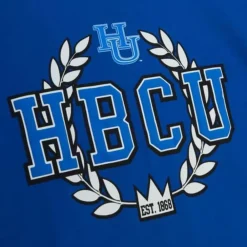 Apparel Mitchell & Ness T-Shirts & Tops-Hbcu Wreath Tee Hampton University